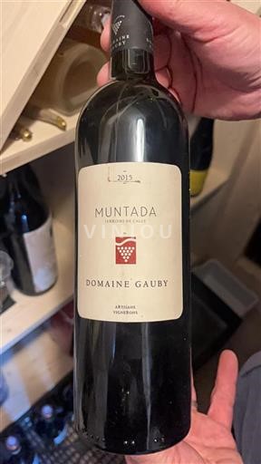Languedoc och Roussillon Côtes catalanes Domaine Gauby Muntada 2015