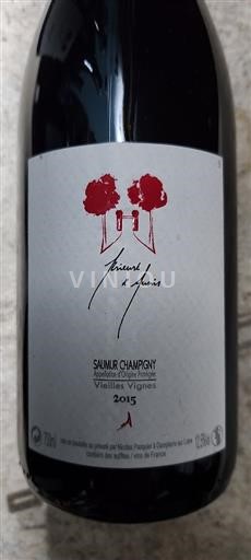 Loiredalen Saumur-champigny Prieuré Amis Vieilles Vignes 2015