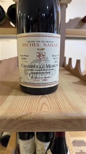 Borgoña Chambolle-Musigny Michel Saban Derrière le Four 2013