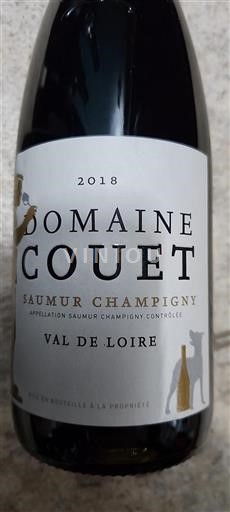 Dolina Loare Saumur-champigny Domaine Couet 2018