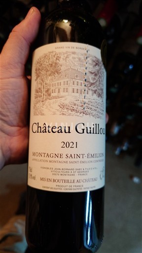 Bordeaux Montagne-saint-émilion Château Guillou 2021