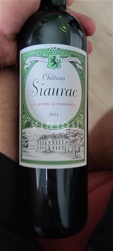 Bordeaux Lalande-de-Pomerol Siaurac 2021