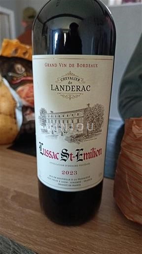 Burdeos Lussac-Saint-Émilion Chevalier de Landerac 2023