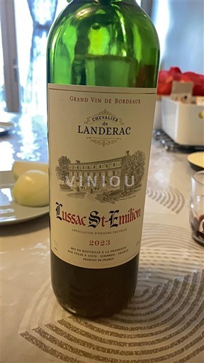 Bordeaux Lussac-Saint-Émilion Chevalier de Landerac 2023