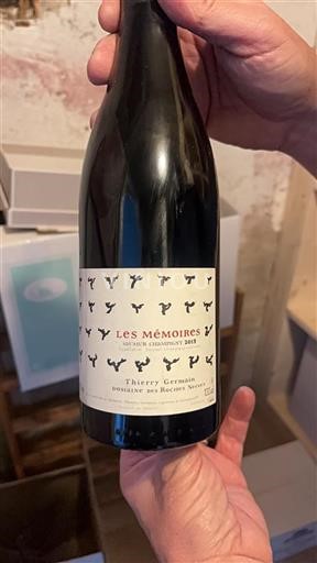 Loiretal Saumur-Champigny Domaine Thierry Germain Des Roches Neuves Les Mémoires 2015