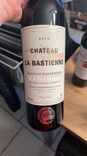 Bordéus Montagne-saint-émilion Château La Bastienne 2019