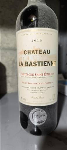 Bordeaux Montagne Saint-Émilion Château La Bastienne 2019