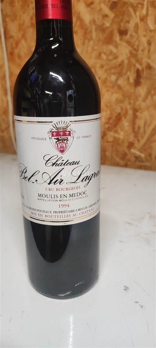 Bordeaux Moulis-en-Médoc Château Bel Air Lagrave 1994