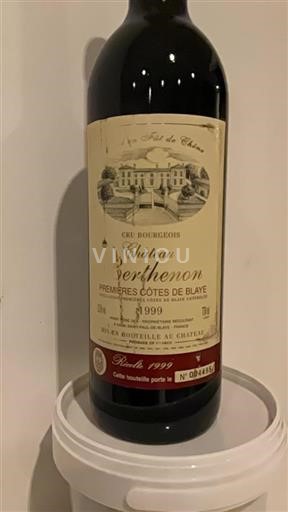 Burdeos Côtes de Blaye Château Berthenon 1999