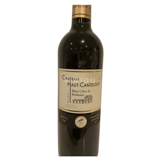 Vin Rouge sec Château Haut-Canteloup 2018 France Bordeaux Bordeaux supérieur AOC
