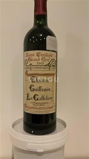 Burdeos Saint-Émilion Guillemin La Gaffelière 2005