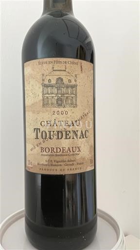 Bordeaux Château Toudenac 2000