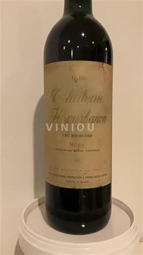 Bordeaux Médoc Château Hourbanon 1986