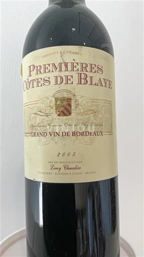 Bordeaux Blaye-Côtes-de-Bordeaux Premières Côtes De Blaye 2005