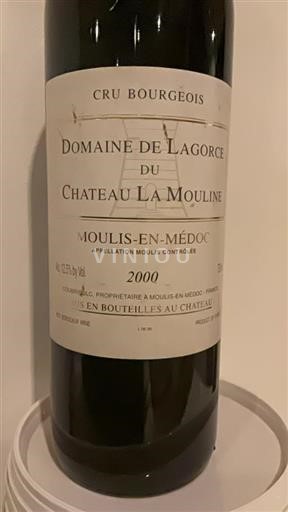 Bordeaux Moulis-en-Médoc Domaine La Mouline De Lagorce 2000