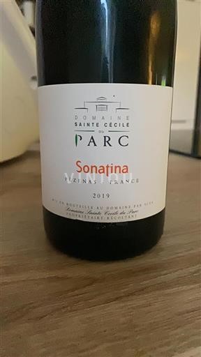 Bordeaux Cérons Domaine Sainte Cécile Du Parc Sonatina 2019