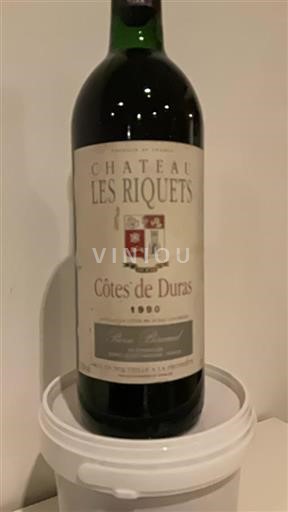 South West Côtes de Duras Château Les Riquets 1990