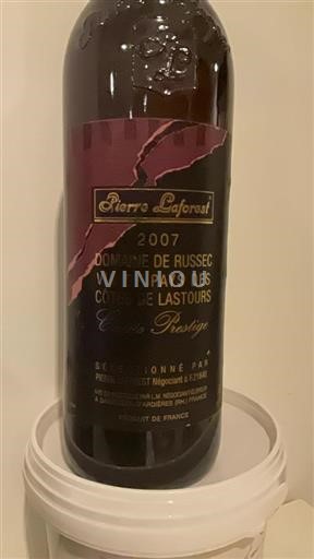 Südwestfrankreich Béarn Domaine Russec Pays Des Côtes De Lastours Prestige 2007