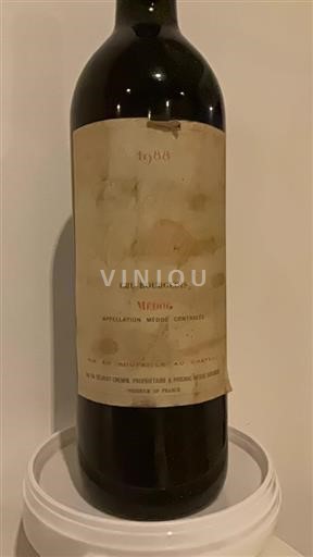 Bordeaux Médoc Château Hourbanon 1988