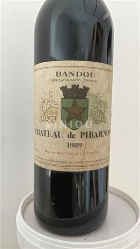 Provence Bandol Château Pibarnon 1989