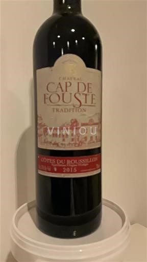 Roussillon Côtes-du-Roussillon Cap De Fouste Tradition 2015