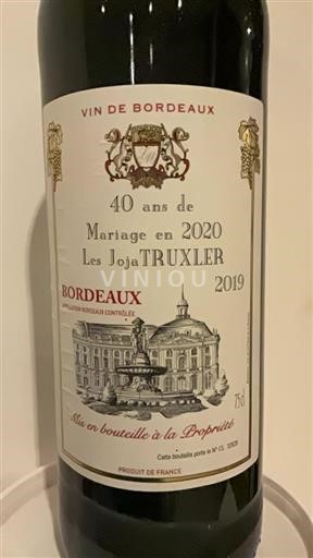 Bordeaux 40 Ans Mariage Les Joja Truxler 2019