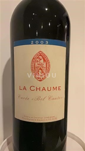 Poitou-Charentes Haut-Poitou La Chaume Bel canto 2003