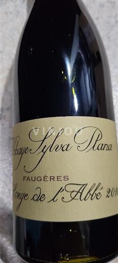 Languedoc Faugères Abbaye Sylva Plana Le Songe de l'Abbé 2016