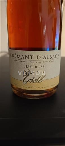 Alsace Crémant d'Alsace Gsell Brut Rosé Icke årgångsbetecknad