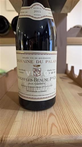 Burgundi Savigny-lès-Beaune Premier Cru Domaine Palais Aux Guettes 2015