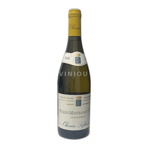 Bourgogne Puligny-montrachet Premier Cru Olivier Leflaive Les Folatières 2020
