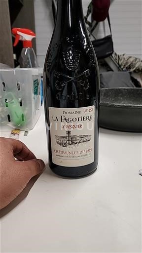 Rhône-dalen Châteauneuf-du-Pape Domaine La Fagotière Le Pesquier Ikke årgangsbestemt