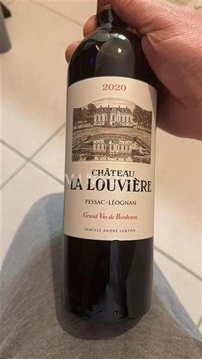 Bordeaux Pessac-Léognan Grand Cru Château La Louvière 2020