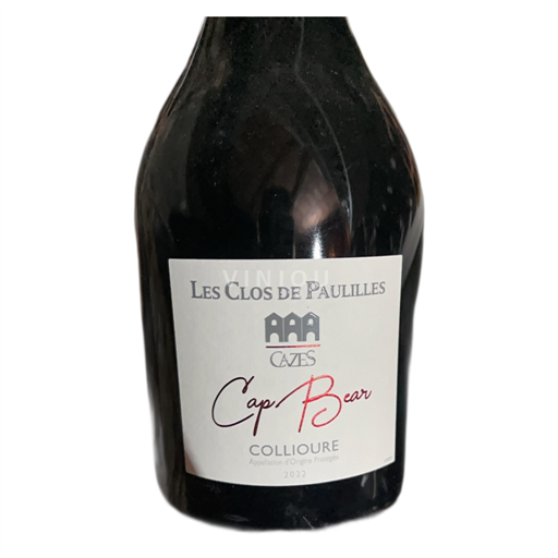 Roussillon Collioure Les Clos De Paulilles Cap Bear 2022