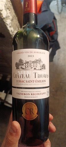 Bordeaux Lussac-Saint-Émilion Château Thomas 2023