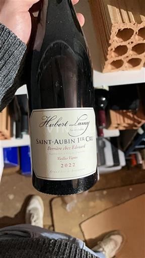 Burgund Saint-Aubin Premier Cru Domaine Hubert Lamy Derri%c3%a8re chez Edouard Vieilles Vignes 2022