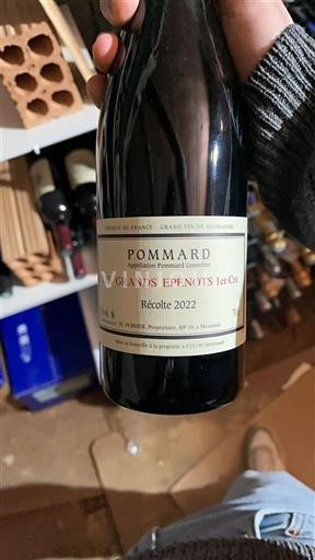 Bourgogne Pommard Premier Cru Th. Poirier Les Grands Epenots 1er Cru 2022