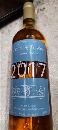 Sydväst Jurançon Vomboly Traydou 2017