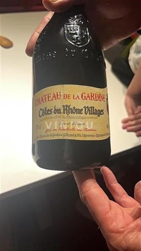 Rona dolina Côtes-du-Rhône-Villages Château La Gardine 2019