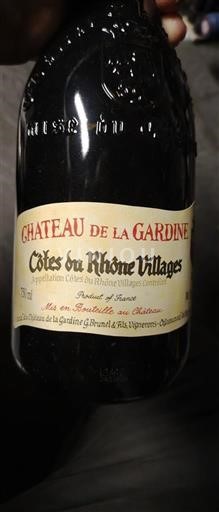 Rhône Valley Côtes du Rhône Villages Château La Gardine 2019