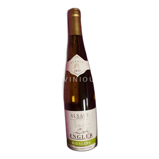 Vin Blanc sec Riesling Louis Engler 2023 France Alsace AOC