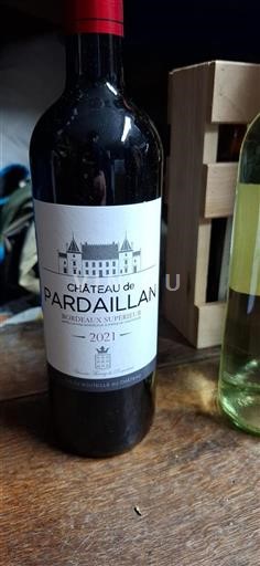 Bordeaux Bordeaux Supérieur Château Pardaillan 2021
