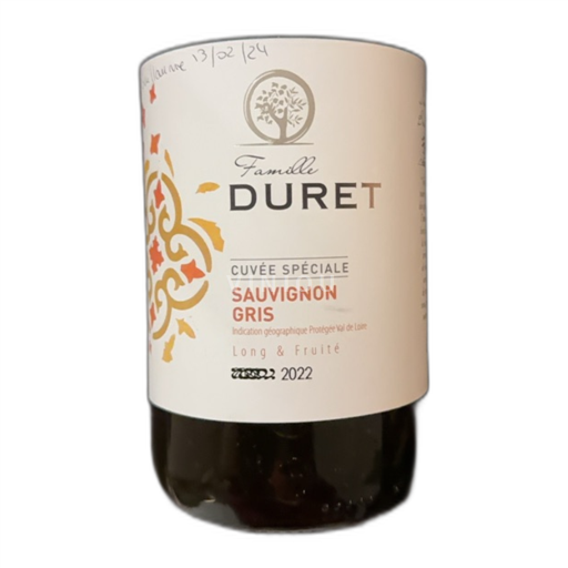 Loire-dalen Ikke specificeret Duret Sauvignon Gris 2022 2022