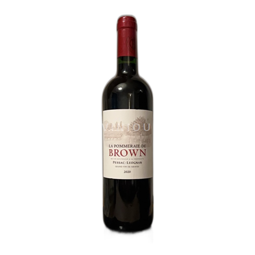 Bordéus Pessac-Léognan Brown La Pommeraie de Brown 2020
