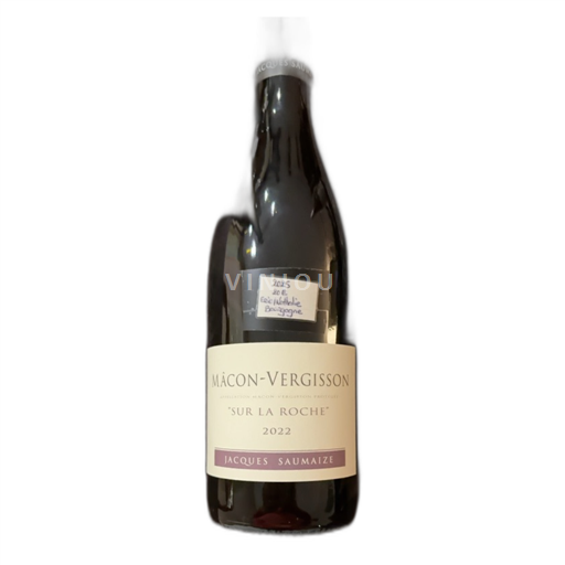 Vin Rouge sec Sur la Roche Jacques Saumaize 2022 France Bourgogne Mâcon et mâcon-villages AOC Grand Cru