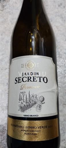 Bồ Đào Nha Rượu vang xanh Jardim Secreto 2018
