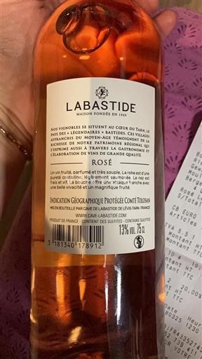Provence Côtes-de-provence Labastide 2024