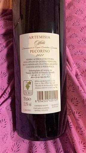 Marche Not Specified Artemisia 2021