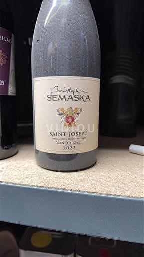 Рона долина Сент-Жозеф Christophe Semaska Malleval 2022