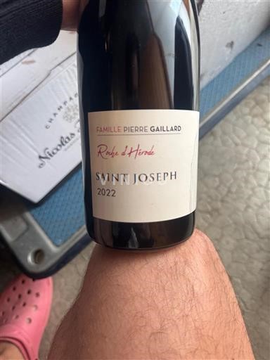 Rhône Valley Saint-Joseph Famille Pierre Gaillard Roche d'Hérude 2022